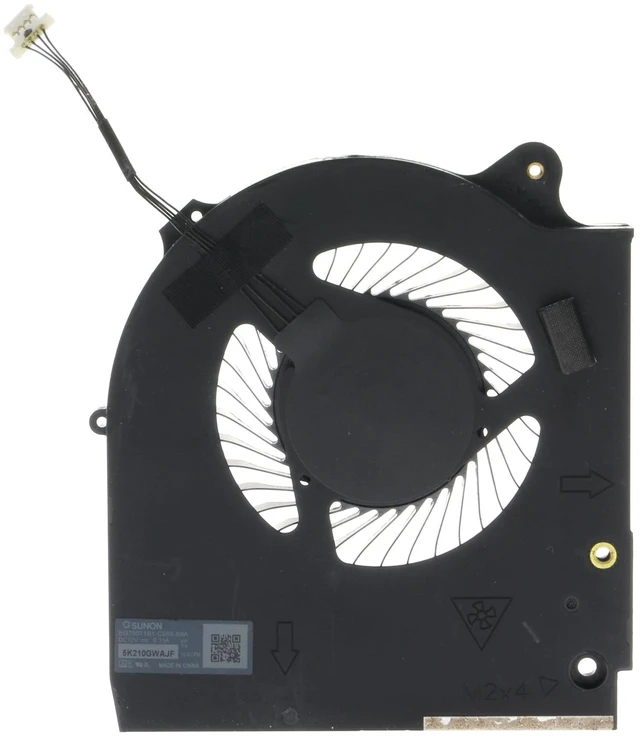 Main image of Replacement CPU Cooling Fan for DELL Alienware m15 Ryzen R5 R6 2021 EG75071S1-C50-S9A 06HH2