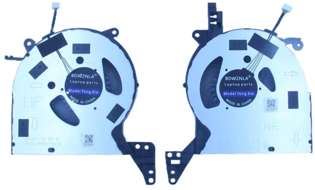 Main image of New Laptop CPU and gpu Cooling Fan for Lenovo Legion R7000P 2025 RTX5060/70 F24264 F24265 DFSCL12E06486U DFSCL12E16486U 0F242650000H 0F242640000H DC12V 1A