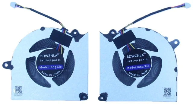 Main image of New Laptop CPU and gpu Cooling Fan for MSI N548 N549 PABD1A010SHL PABD1A010SHR Fan 12V 0.6A