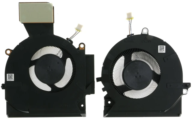 Alt view image 2 of 6 - Replacement CPU & GPU Cooling Fan for HP OMEN 16-B 16-C TPN-Q265 TPN-Q267 Series M75487-001 M75488-001 ND8CC02-20K25 ND8CC02-20K26 Fan DC 12V 0.5A