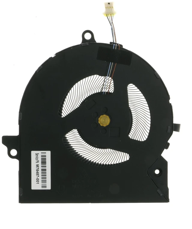 Alt view image 5 of 6 - Replacement CPU & GPU Cooling Fan for HP OMEN 16-B 16-C TPN-Q265 TPN-Q267 Series M75487-001 M75488-001 ND8CC02-20K25 ND8CC02-20K26 Fan DC 12V 0.5A