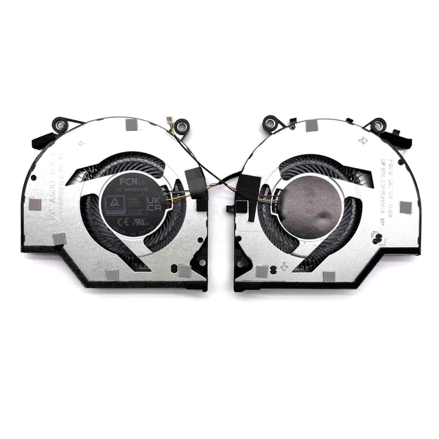 Alt view image 2 of 4 - BestParts New Genuine CPU + GPU Cooling Fan Replacement for ASUS 2024 ROG Zephyrus G16 GU605M (GU605MZ GU605MY), P/N: 13NR0IQ0T02011 13NR0IQ0T01011