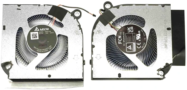 Main image of BestParts New CPU+GPU Cooling Fan Replacement for ACER Predator Helios Neo 16/18 (PHN16-71 PHN18-71), P/N: 23.QLTN7.001 23.QLTN7.002 (AeroBlade Metal Fan Blades +ABS Fan Blades) 12v