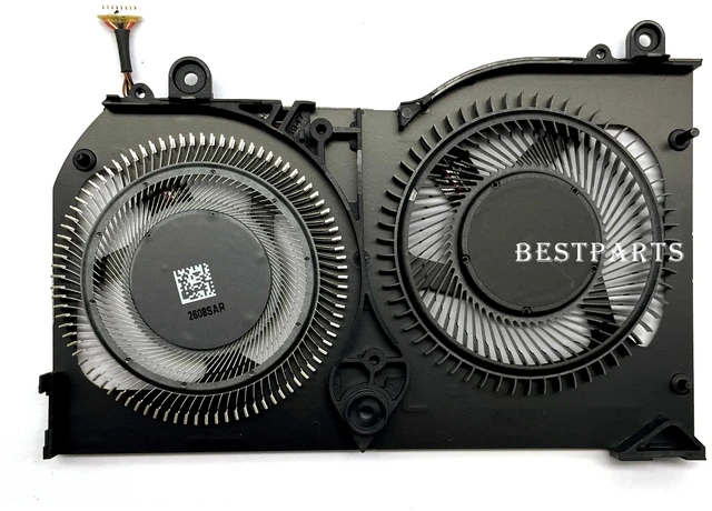 Alt view image 4 of 7 - BestParts New Genuine CPU+GPU Fan Replacement for ACER Predator Triton 500 SE (PT516-51S, PT516-52S), P/N: ND75C50-20M03, ND75C77-20M04 (for Core i7 Processor Series)