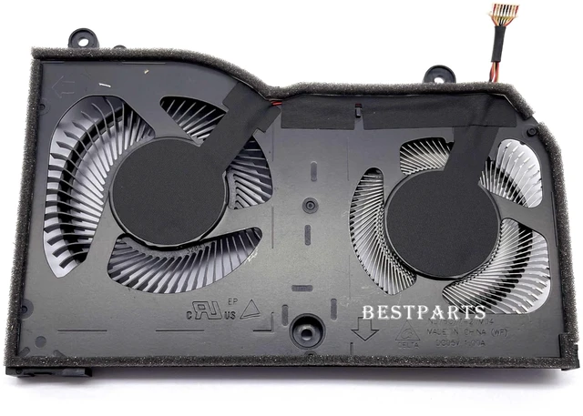 Alt view image 6 of 7 - BestParts New Genuine CPU+GPU Fan Replacement for ACER Predator Triton 500 SE (PT516-51S, PT516-52S), P/N: ND75C50-20M03, ND75C77-20M04 (for Core i7 Processor Series)