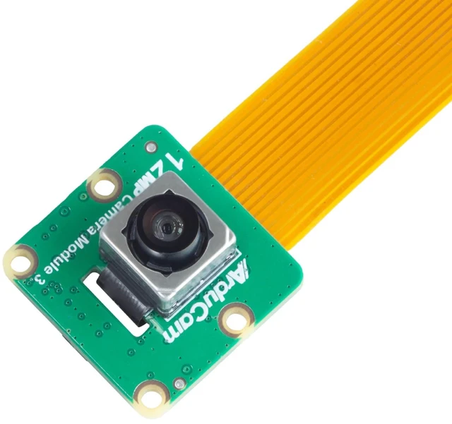 Main image of Arducam for Raspberry Pi Camera Module 3 Wide, 120°(D) IMX708 Autofocus Pi Camera V3, 15cm 15-22 Pin FFC Cable