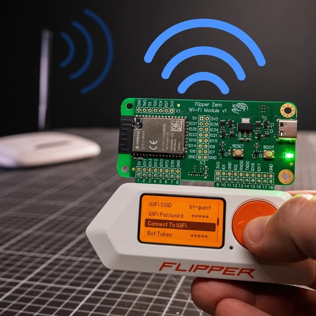 Alt view image 4 of 7 - Wi-Fi Developer Board for Flipper Zero ESP32-S2 Wireless Development Module with USB-C and GPIO