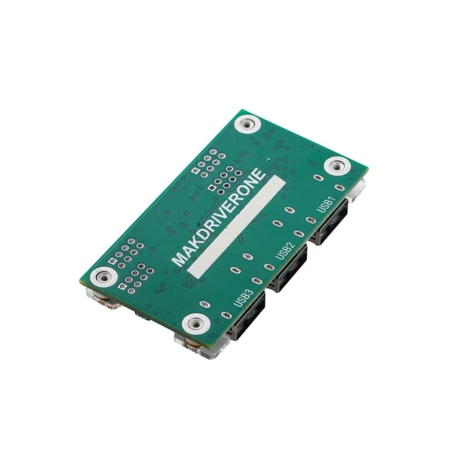 Alt view image 4 of 6 - MAKCU MAKCM V3 - ESP32 Dev Board with DMA MAKCU Mouse Sim. Pre - flashed Full - Pass v3 firmware. Printed Circuit Board (PCB) Comes with Button - Enabled Shell and 2 Double - Ended USB Cables.