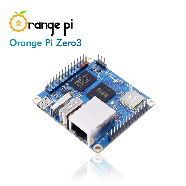 Alt view image 6 of 6 - Orange Pi Zero 3 1G Allwinner H618 LPDDR4 Quad Core 64 Bit Single Board Computer, Support 4K Display WiFi Bluetooth
