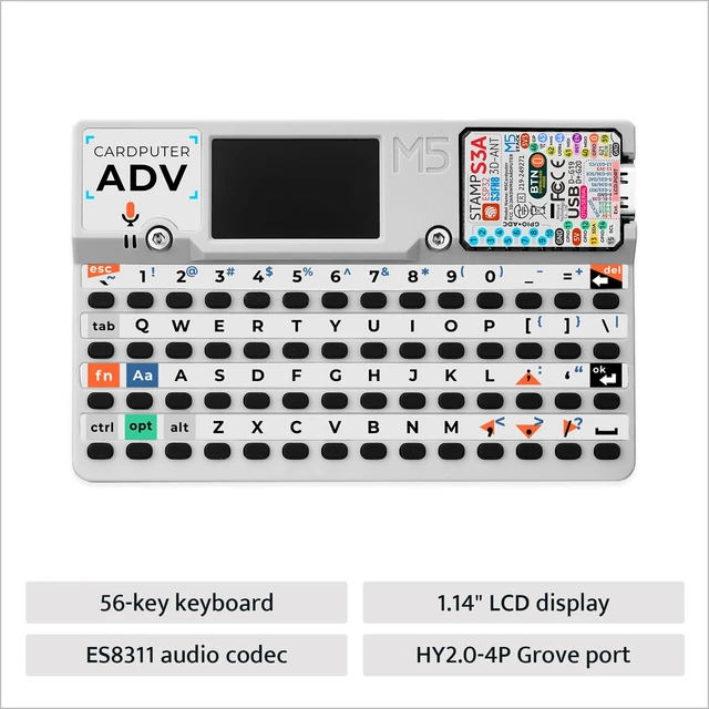 Alt view image 5 of 7 - Cardputer Adv Version (ESP32-S3)