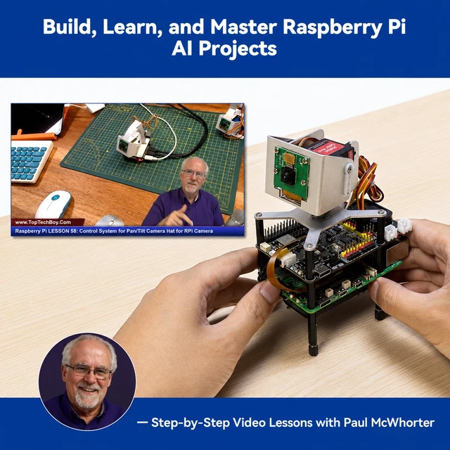 Alt view image 2 of 7 - SunFounder AI Fusion Lab Kit for Raspberry Pi 5/4/3B+/Zero 2w, LLMs ChatGPT/Gemini/Grok, YOLO&OpenCV & MediaPipe, Python, Video Courses for Beginners Engineers