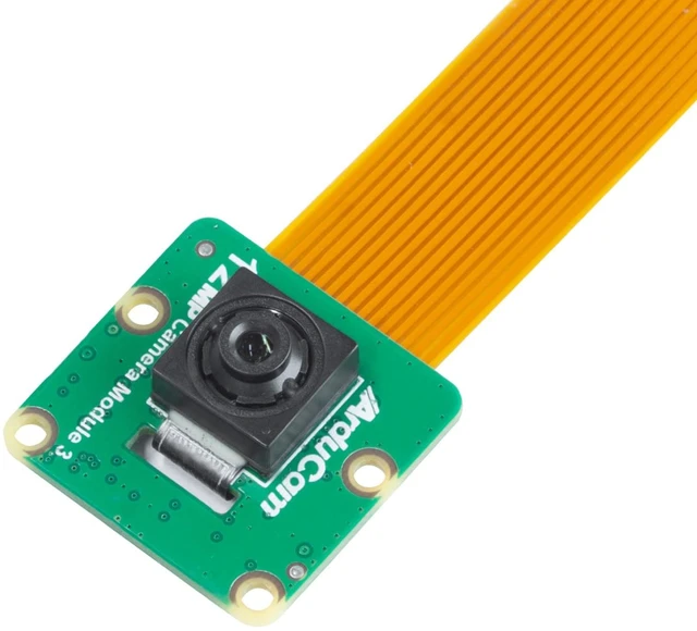 Main image of Arducam for Raspberry Pi Camera Module 3, 12MP IMX708 75°(D) Fixed Focus Pi Camera V3, for Raspberry Pi 5/4B/3B+, Zero