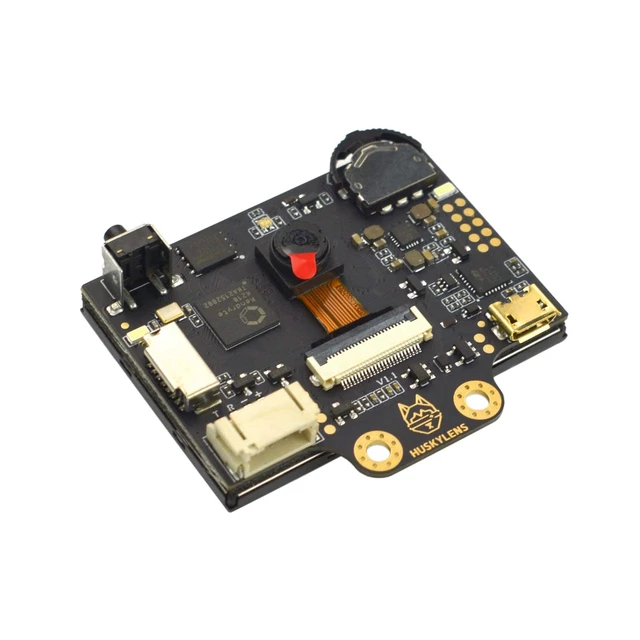 Alt view image 2 of 5 - DFROBOT HUSKYLENS Smart Vision Sensor for Raspberry Pi, LattePanda or Micro:bit | AI Camera Support Object/Line Tracking, Face/Object/Color/Tag Recognition