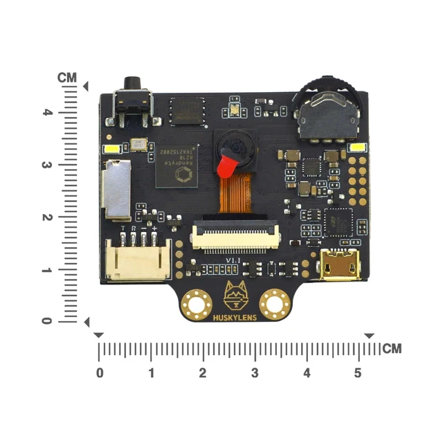 Alt view image 4 of 5 - DFROBOT HUSKYLENS Smart Vision Sensor for Raspberry Pi, LattePanda or Micro:bit | AI Camera Support Object/Line Tracking, Face/Object/Color/Tag Recognition