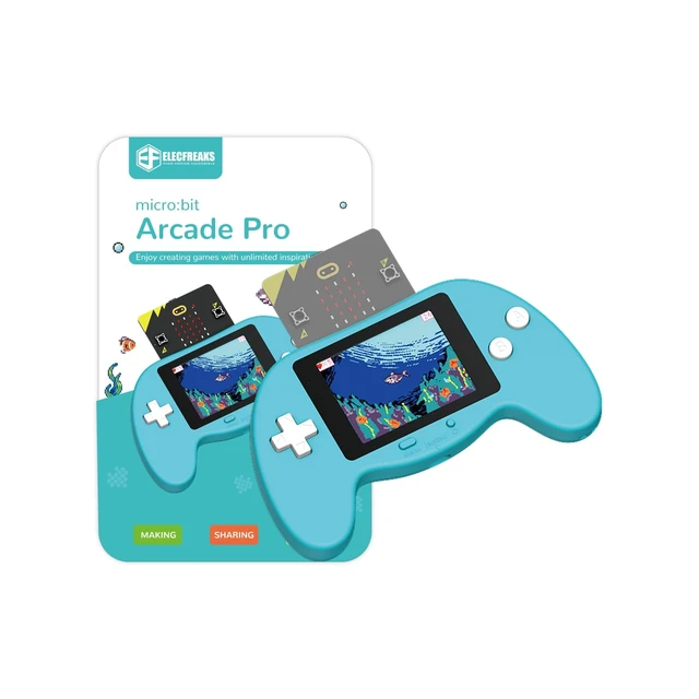 Alt view image 2 of 7 - ELECFREAKS microbit Starter kit Retro Makecode Arcade, microbit Creat Coding Kit(Without microbit)
