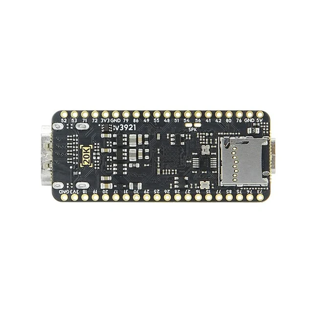 Alt view image 3 of 7 - Sipeed Tang Nano 20K GW2AR-18 QN88 FPGA Development Board with 64Mbits SDRAM 828K Block SRAM Linux RISCV Single Board Computer for Retro Game Console Support microSD RGB LCD JTAG Port