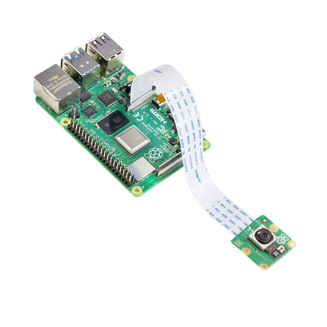 Alt view image 5 of 6 - Arducam for Raspberry Pi Camera Module 3, 12MP IMX708 75°(D) Autofocus Pi Camera V3 with Acrylic Case, 15-22pin FFC Cable