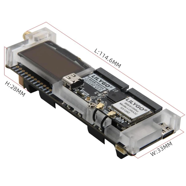 Alt view image 7 of 7 - LILYGO T-BeamSUPREME Meshtastic 915Mhz ESP32-S3 LoRa Development Board | L76K GPS, TTGO, 1.3inch SH1106 OLED