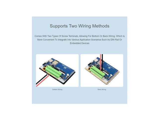 Alt view image 6 of 7 - ESP32-S3 4.3inch Capacitive Touch LCD Development Board Type B with Case 800×480 Solution IPS Display with 2.4GHz WiFi and BLE 5 Support,32-bit LX7 Dual-core Processor