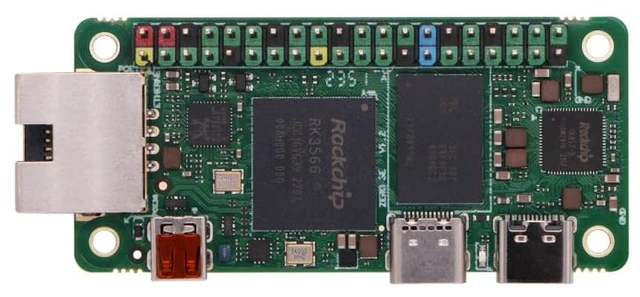 Main image of Radxa Zero 3E,RK3566,4-core CPU SBC,LPDDR4,Single Board Computer(Radxa Zero 3E 2GB with GPIO)