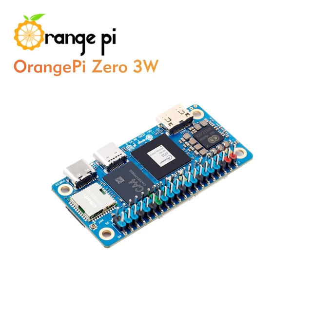 Alt view image 7 of 7 - Orange Pi Zero 3W 6GB LPDDR5 Allwinner A733 Octa Core CPU 3 Tops Single Board Computer, 2.0GHz Frequency WiFi 6 & Bluetooth 5.4 (BLE) Onboard Antenna Support 4K Display Run Android Ubuntu