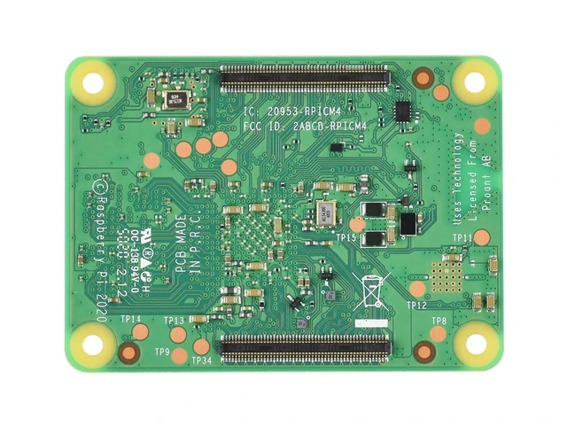 Alt view image 2 of 5 - Waveshare Raspberry Pi Compute Module 4 The Power of Raspberry Pi 4 in A Compact Form Factor 2GB RAM 0GB (Lite) eMMC Flash with WiFi
