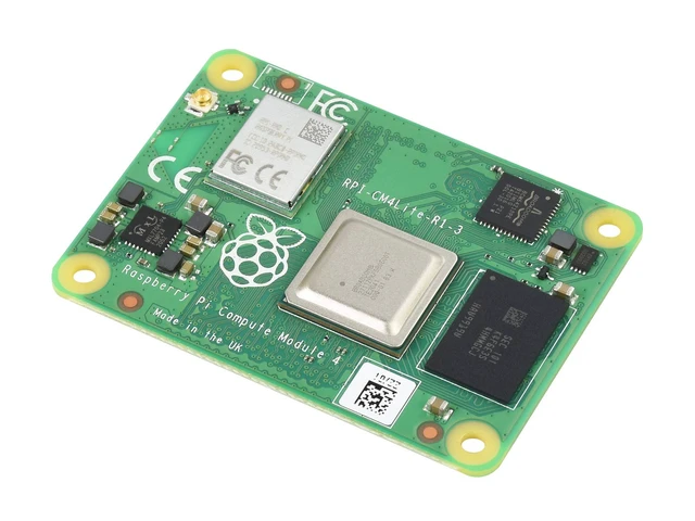 Alt view image 4 of 5 - Waveshare Raspberry Pi Compute Module 4 The Power of Raspberry Pi 4 in A Compact Form Factor 2GB RAM 0GB (Lite) eMMC Flash with WiFi