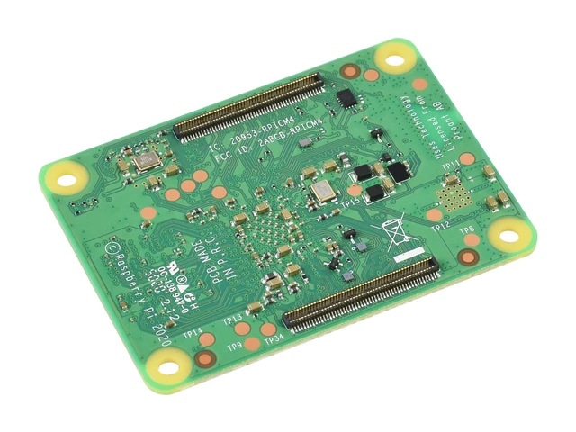 Alt view image 5 of 5 - Waveshare Raspberry Pi Compute Module 4 The Power of Raspberry Pi 4 in A Compact Form Factor 2GB RAM 0GB (Lite) eMMC Flash with WiFi