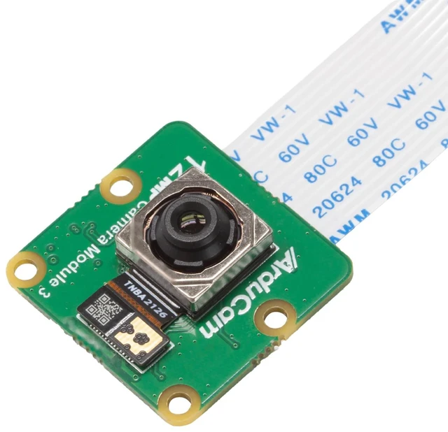 Main image of Arducam for Raspberry Pi Camera Module 3, 12MP IMX708 75°(D) Autofocus Noir Pi Camera V3