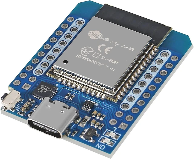 Alt view image 5 of 7 - Type-C D1 Mini NodeMCU ESP32 WLAN WiFi Bluetooth IoT Development Board 5V Compatible for Arduino (5pcs Type-C)