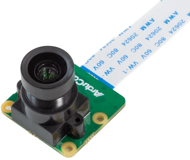 Main image of Arducam for Raspberry Pi Camera, 4K IMX415 Low Light Camera Module with M12 Lens, 15-15pin, 15-22pin Ribbon Cable Included