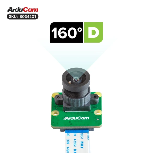 Alt view image 6 of 7 - Arducam 8MP IMX219 Autofocus Camera Module, 160°(D) Wide Angle Camera for NVIDIA Orin Nano/Orin NX/AGX Orin