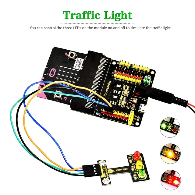 Alt view image 2 of 6 - KEYESTUDIO 37 Sensors in 1 Box Starter Kit for BBC Micro bit with Tutorial (Without Microbit Board), Compatible with V1.5, V2 Microbit Sensor Kit Accessories Programming Electronics for Teens Adults