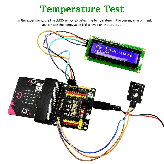 Alt view image 3 of 6 - KEYESTUDIO 37 Sensors in 1 Box Starter Kit for BBC Micro bit with Tutorial (Without Microbit Board), Compatible with V1.5, V2 Microbit Sensor Kit Accessories Programming Electronics for Teens Adults