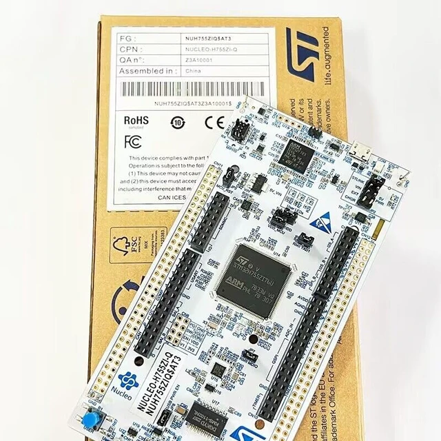 Alt view image 3 of 5 - XFCZMG NUCLEO-H755ZI-Q ARM STM32 Nucleo-144 Development Board with STM32H755ZI MCU