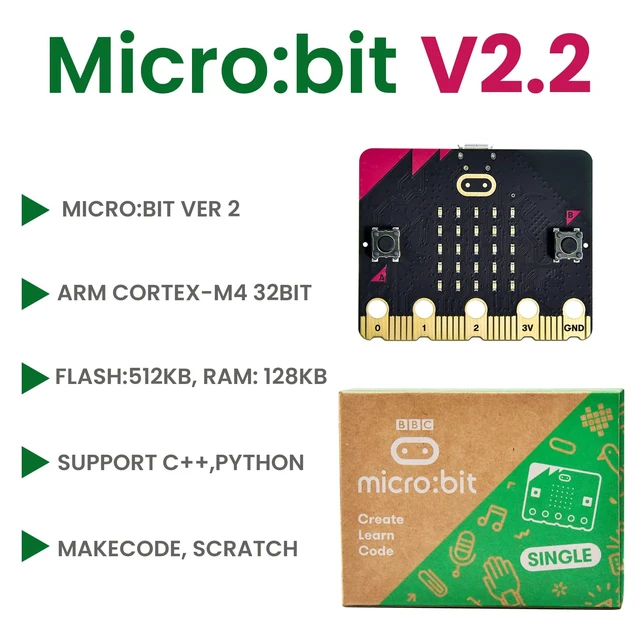 Alt view image 2 of 7 - KEYESTUDIO 45 Sensors Starter Kit with Micro:bit V2.2 for Learning Microbit V2 Coding, Sensor Breakout Board, i2c LCD, OLED Display, Water Sensor, 5v Relay Accessories with Tutorials for Teens Adults