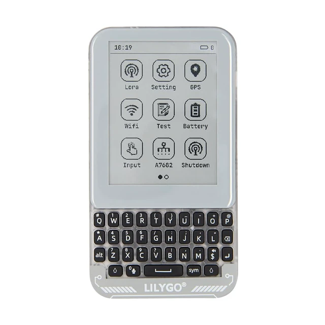 Alt view image 3 of 7 - LILYGO T-Deck Pro SX1262 LoRa 915Mhz GPS Development Board | TTGO, 3.1 inch E-Paper