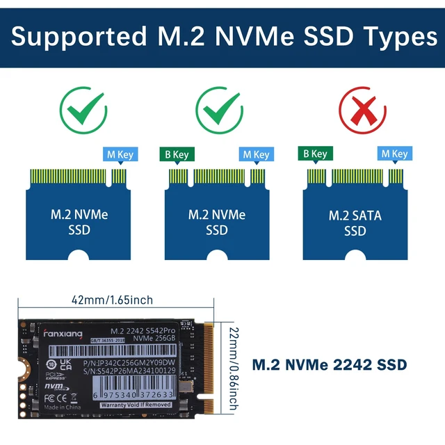 Alt view image 4 of 7 - GeeekPi M.2 NVMe SSD Plus 2.5G Ethernet Adapter for Raspberry Pi 5, W01 U2500 Hat with NVMe SSD Expansion, USB 2.5G Network Port, GPIO Header, Support M.2 NVMe M-Key 2230/2242/2260/2280 SSD