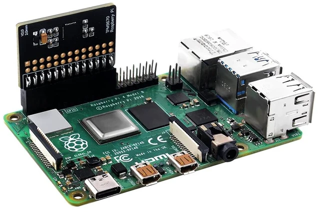 Main image of GeeekPi TPM2.0 Module for Raspberry Pi, TPM9670 Module Based on an Infineon Optiga SLB 9670 TPM 2.0,add-on GPIO TPM Module Compatible with All Raspberry Pi Models