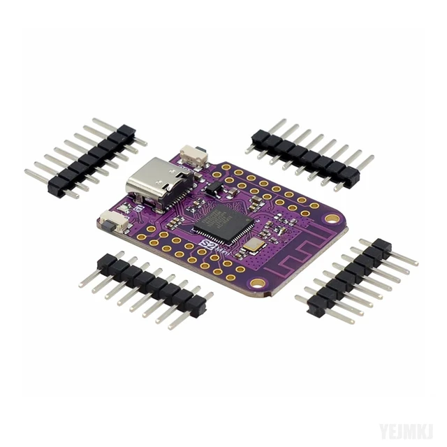 Alt view image 4 of 6 - YEJMKJ 10pcs ESP32 S2 Mini V1.0.0 WiFi Board Based ESP32-S2FN4R2 ESP32-S2 | ESP32 S2 Mini Board 4MB Flash 2MB PSRAM USB Type-C Connect Mini Module for MicroPython