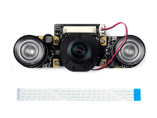 Alt view image 2 of 7 - waveshare Compatible with NVIDIA Jetson Nano Camera IMX219-160 8MP IR-Cut Infrared Night Vision Camera Module for Jetson Nano and Raspberry Pi Compute Module,162° FOV with IMX219 Sensor