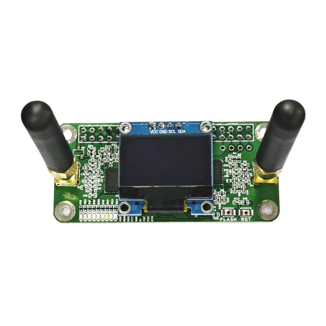 Alt view image 4 of 6 - AURSINC Mini MMDVM Duplex Hotspot Board with Antenna, UHF (433-900MHz) VHF (144-146MHz) Dual Band, Supports P25 DMR YSF DSTAR NXDN POCSAG, Compatible with Raspberry Pi-Zero W/3/3B/3B+/4 (with OLED)