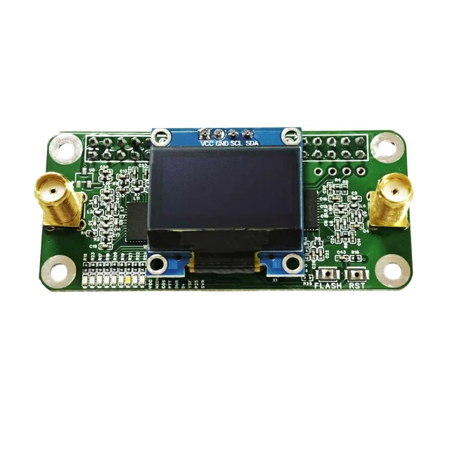 Alt view image 5 of 6 - AURSINC Mini MMDVM Duplex Hotspot Board with Antenna, UHF (433-900MHz) VHF (144-146MHz) Dual Band, Supports P25 DMR YSF DSTAR NXDN POCSAG, Compatible with Raspberry Pi-Zero W/3/3B/3B+/4 (with OLED)