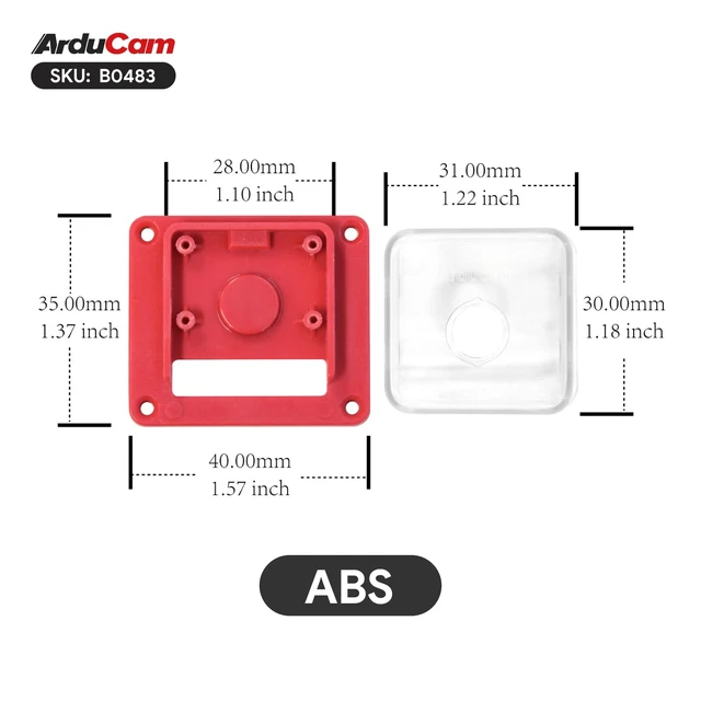 Alt view image 4 of 7 - Arducam OwlSight for Raspberry Pi 5 Camera Module, 1/1.32" 64MP High Resolution Auto Focus Camera Module for Raspberry Pi 3/4/5, Native to Support Libcamera, Comes with ABS Case