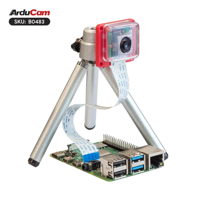 Alt view image 7 of 7 - Arducam OwlSight for Raspberry Pi 5 Camera Module, 1/1.32" 64MP High Resolution Auto Focus Camera Module for Raspberry Pi 3/4/5, Native to Support Libcamera, Comes with ABS Case