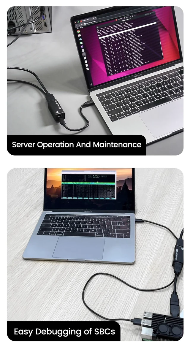 Alt view image 6 of 7 - Sipeed NanoKVM-USB Operations Maintenance Server Tool Kit, Multi-Device Collaboration, Finger-Sized 4K USB KVM for Server SBCs, Mini 1080P Video Switcher Capturer, 4K HDMI in/Loop Out (KVM Full Kit2)