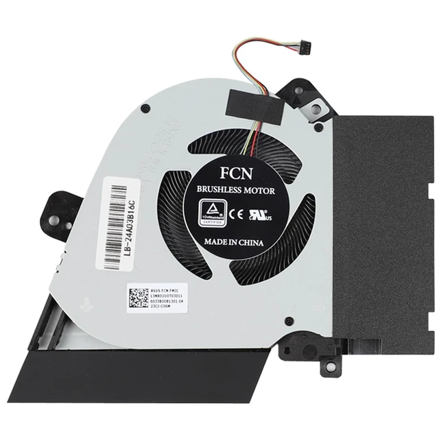 Alt view image 3 of 6 - CPU+GPU Cooling Fan for ASUS ROG Zephyrus GX502G GX502LWS GX502GW GX502GV | GX502LXS GU502GW GU502GV GU502LW GU502LV GU502LWS M15 Laptop Fan Replacement, P/N: DFS200912210T DFSCK221051821, DC12V 1A