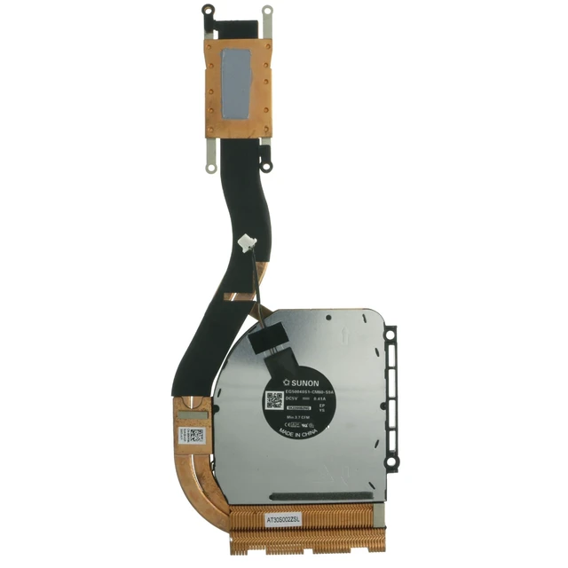 Alt view image 6 of 6 - 00WR96 CPU Cooling Fan with Heatsink Replacement for Dell Latitude 7420 E7420 0WR96 AT30S002ZSL EG50040S1-CM60-S9A DC 5V 0.41A 4-PIN