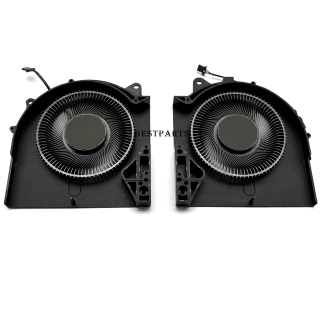 Alt view image 4 of 6 - New CPU+GPU Cooling Fan Replacement for DELL Alienware m17 R5 2022 Laptop | for P/N: MG75091V1-C080-S9A MG75091V1-C090-S9A, 12V Fan