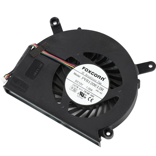 Alt view image 3 of 7 - 0PMYMW PVB120E12H CPU Cooling Fan for Dell Optiplex 7460 7470 7760 7770 AIO | 5260 5270 7490 All in one fan Replacement, BAZB1115R2U P023, PMYMW-A00, DC12V 1A, Stable operation, Low noise